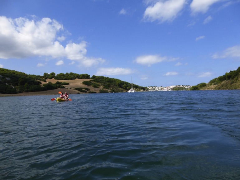 Sea kayaking Addaia